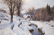 Walter Moras, Romantische Winterlandschaft